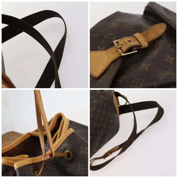 LOUIS VUITTON Monogram Montsouris GM Backpack M51135 LV Auth 143643 - Picture 16 of 16